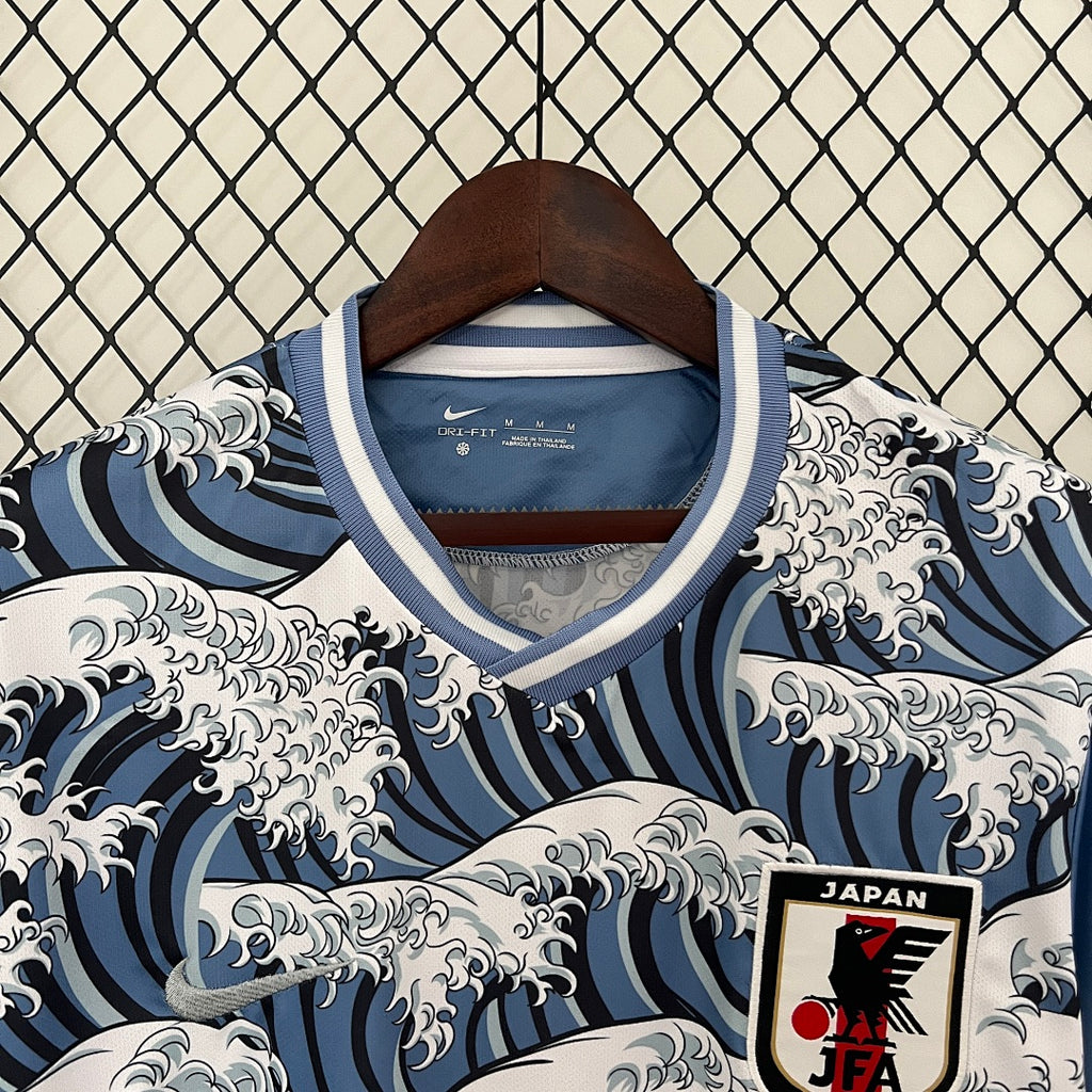 Camiseta Japón Azul y Negra Edición Especial 2024 - espalda