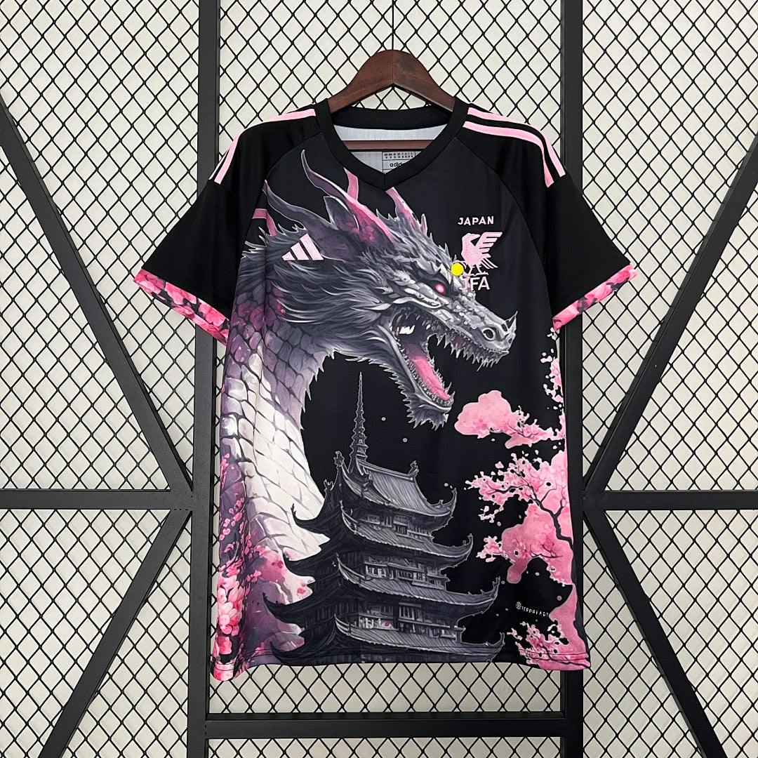 Camiseta Japón Negra y Roja Edición Especial 2024 - frente