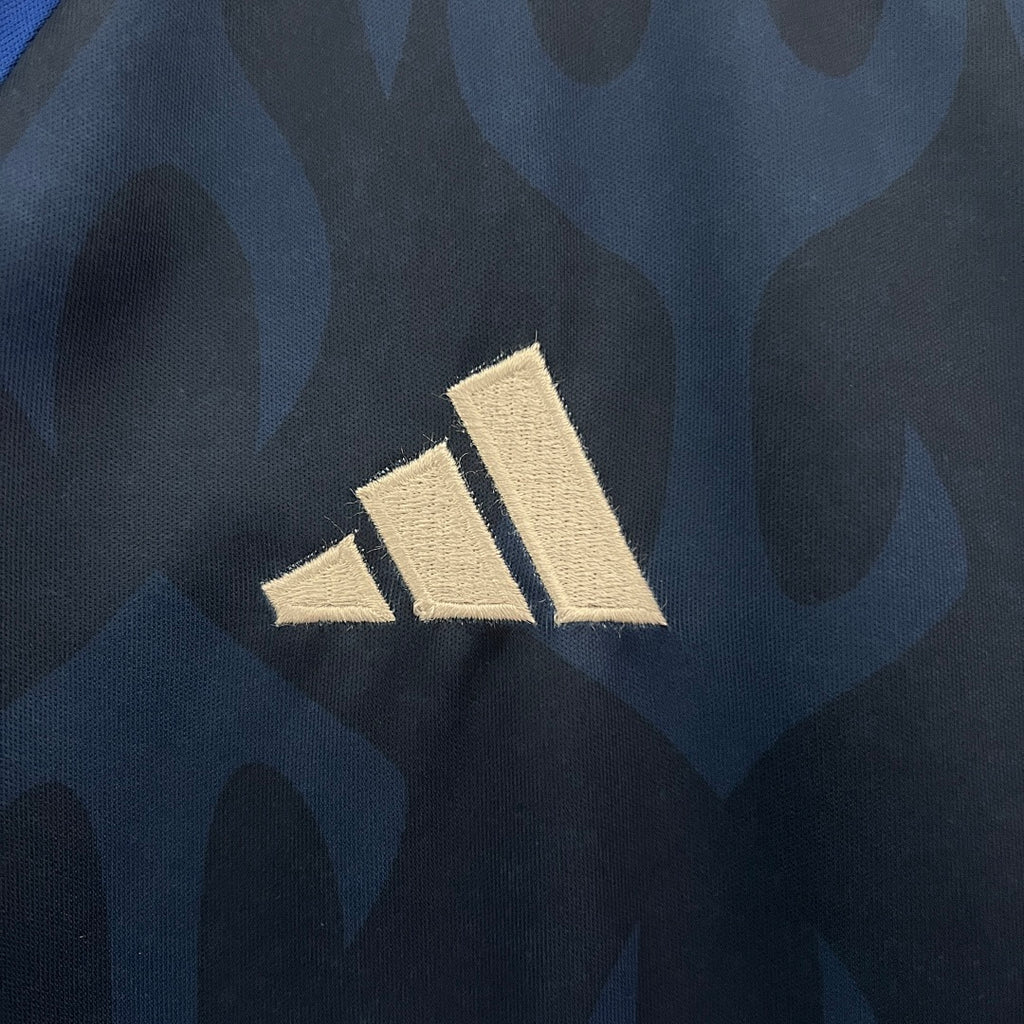 Camiseta Japón Azul y Azul Marino Edición Especial 2024 II - espalda