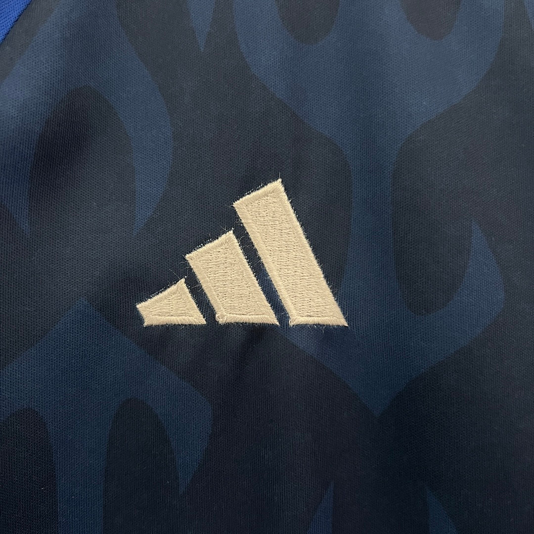 Camiseta Japón Azul y Azul Marino Edición Especial 2024 II - espalda