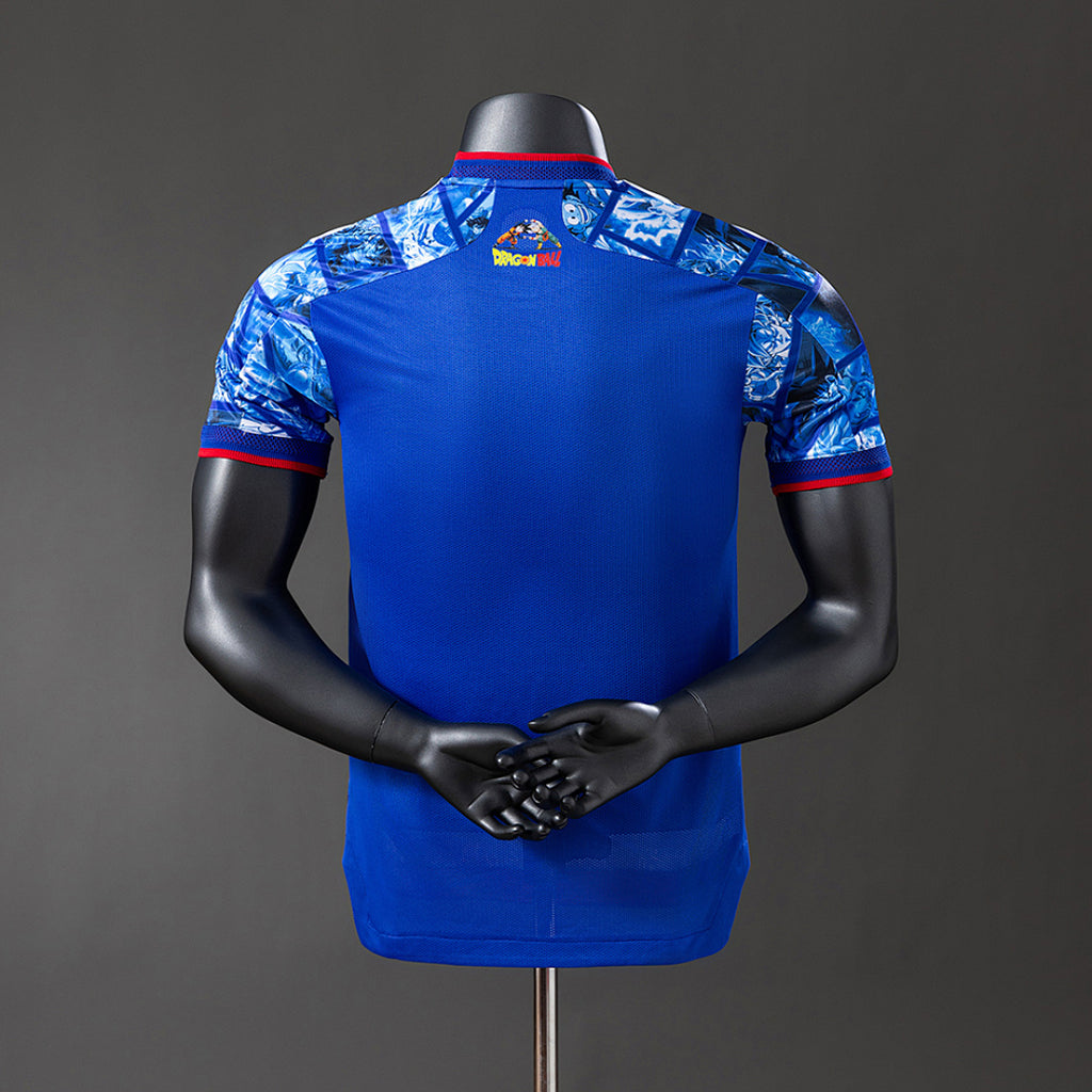 Camiseta Japón Azul y Azul Marino Edición Especial 2024 III - espalda