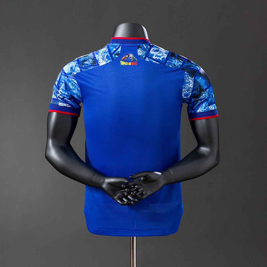 Camiseta Japón Azul y Azul Marino Edición Especial 2024 III - espalda