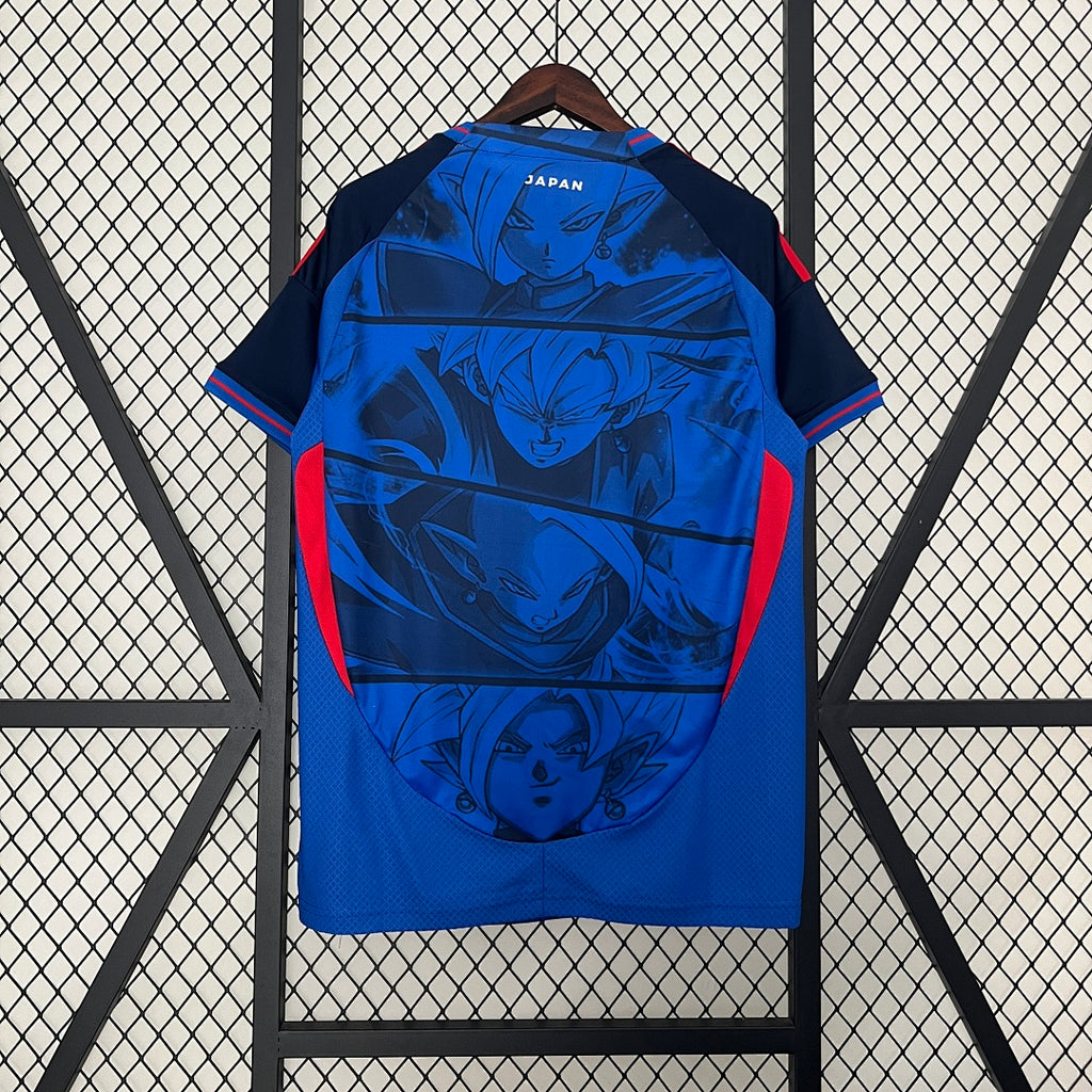 Camiseta Japón Azul Marino y Azul Edición Especial 2024 - espalda
