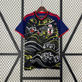 Camiseta Japón Negra y Azul Marino Edición Especial 2024 II - frente