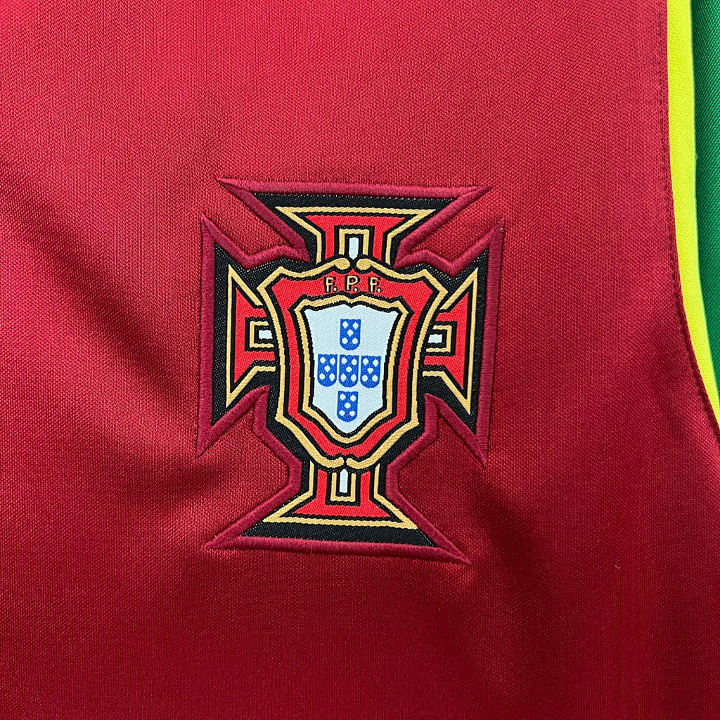 Camiseta Retro Portugal Local 1998 - espalda