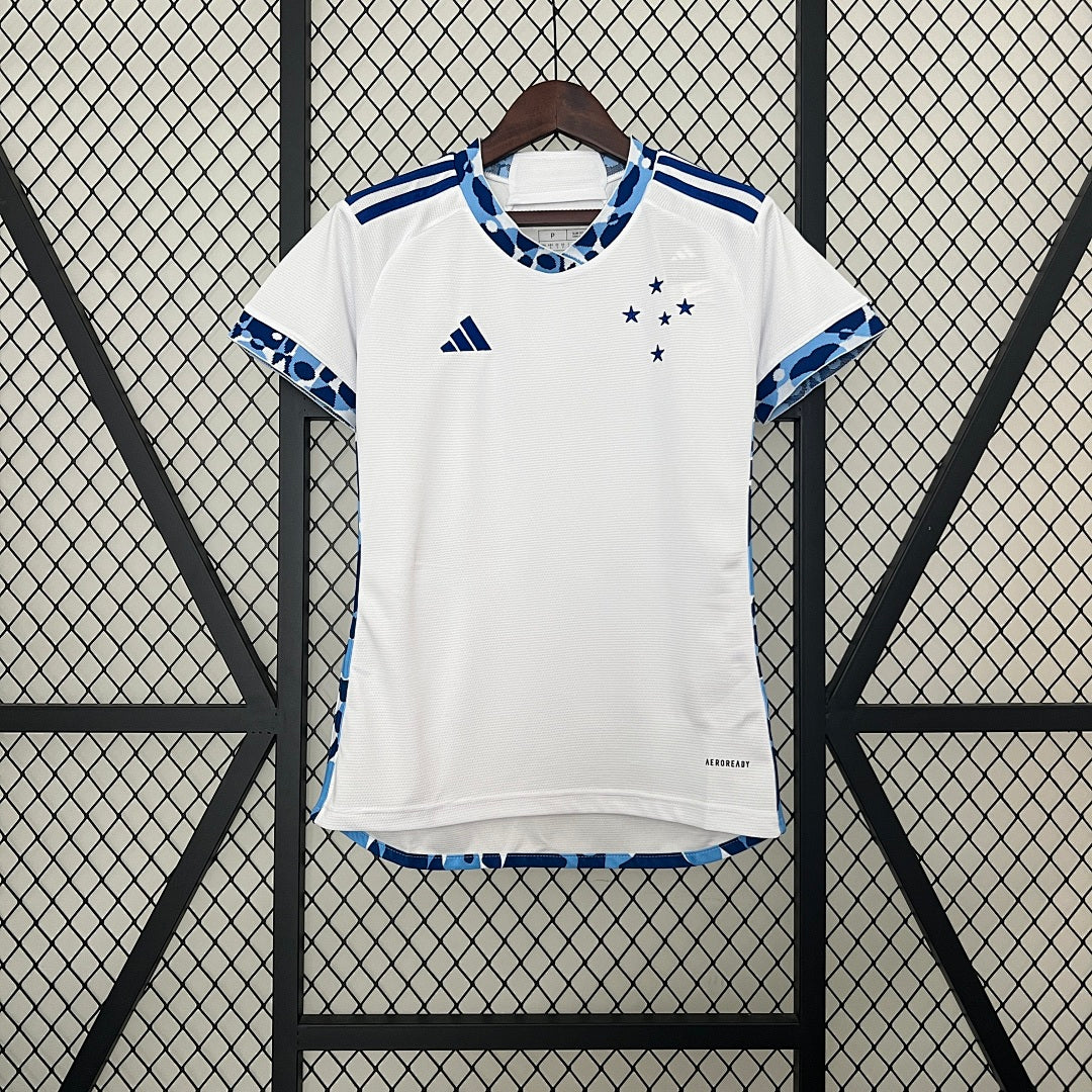 Camiseta Cruzeiro Visita 2024/25 Mujer - frente