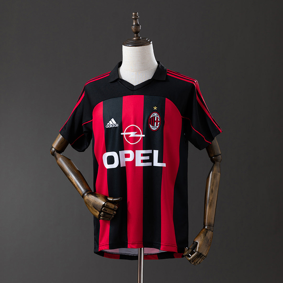 Camiseta Retro AC Milan Local 00/02 - frente
