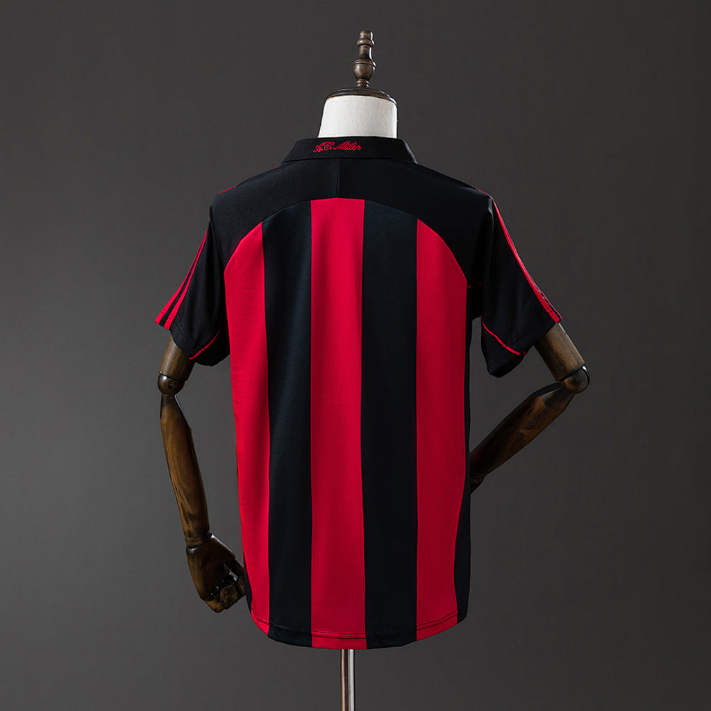 Camiseta Retro AC Milan Local 00/02 - espalda