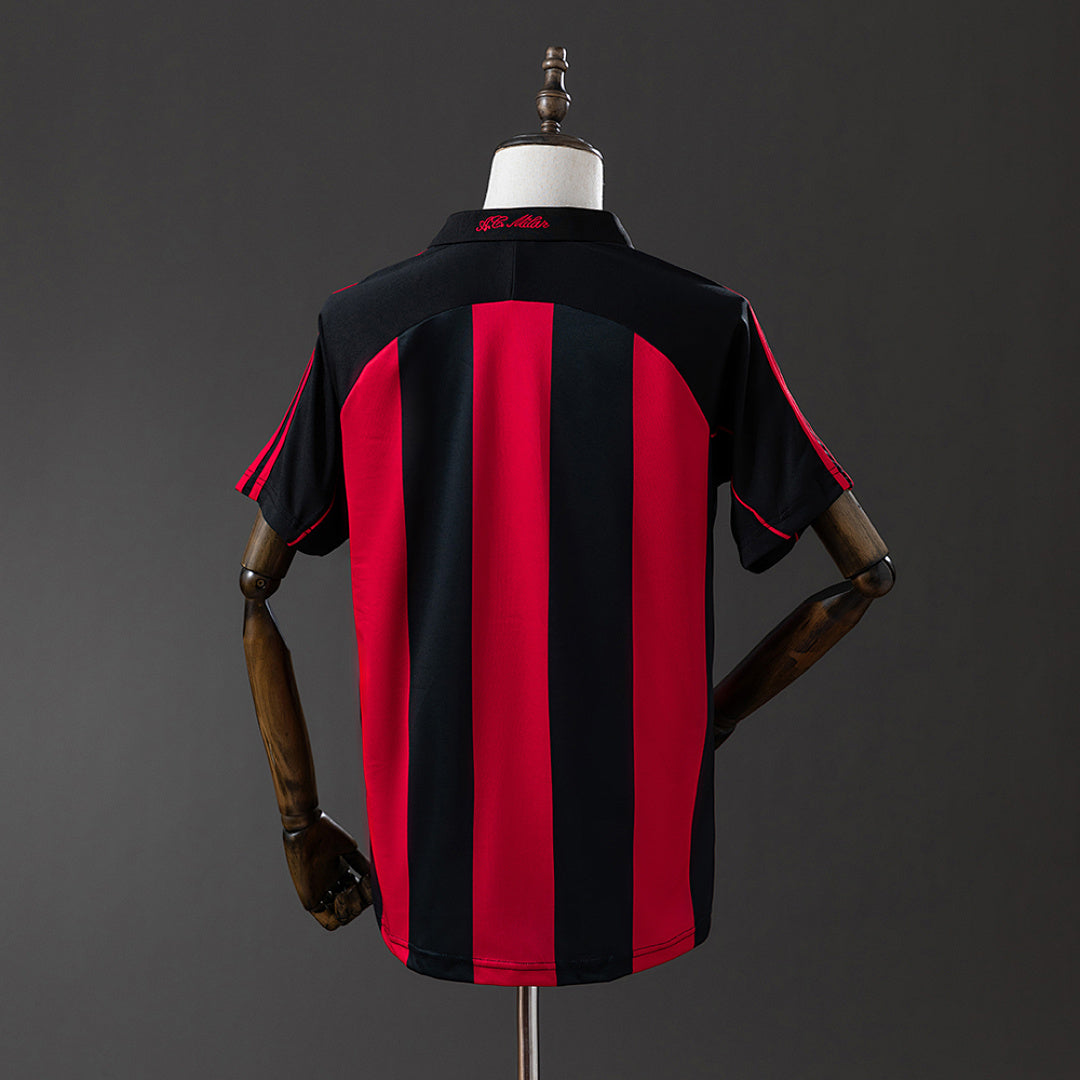 Camiseta Retro AC Milan Local 00/02 - espalda
