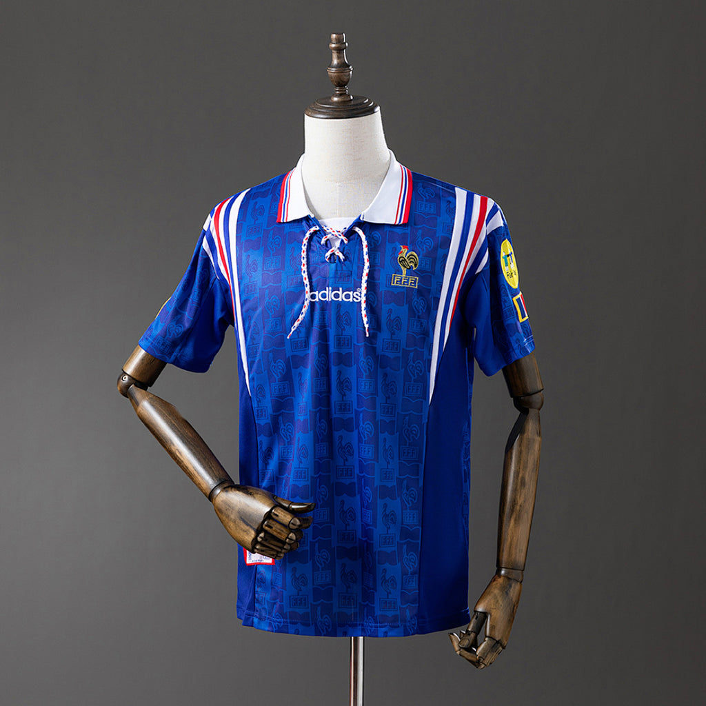Camiseta Retro Francia Local 1996 - frente