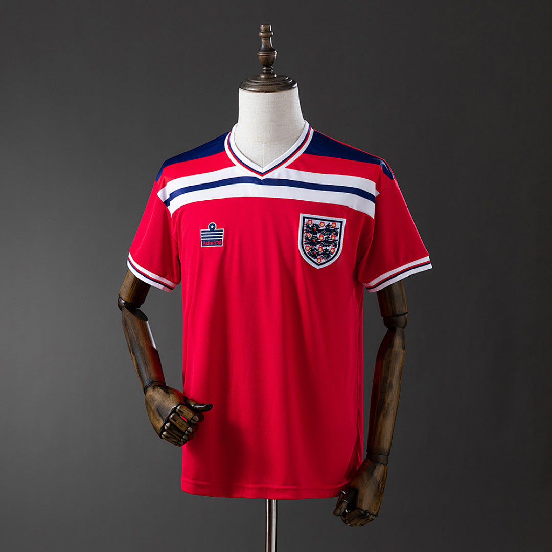 Camiseta Retro Inglaterra Visita 1982 - frente