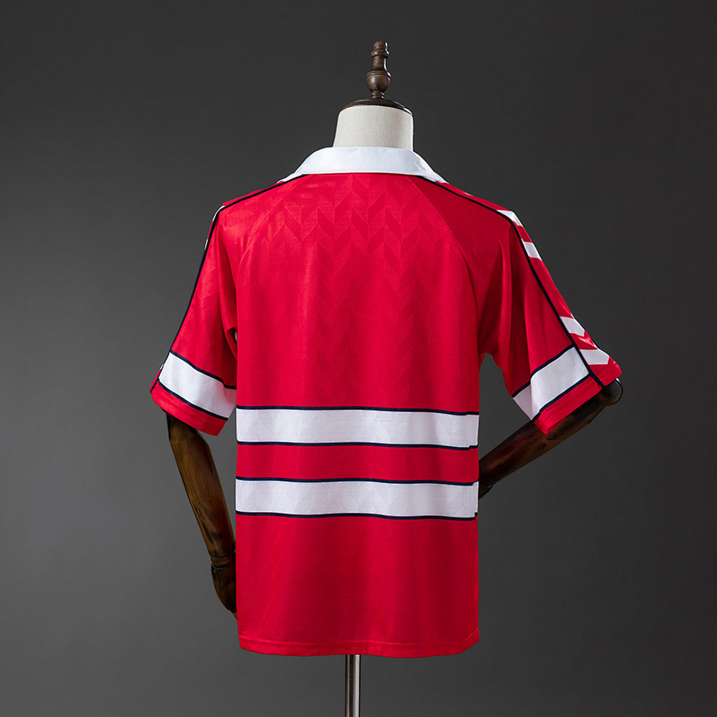 Camiseta Retro Dinamarca Local 1988 - espalda