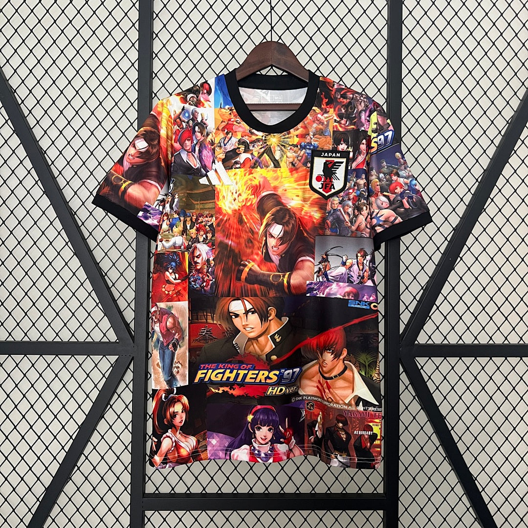 Camiseta Japón Negra y Burdeos Edición Especial 2024 - frente