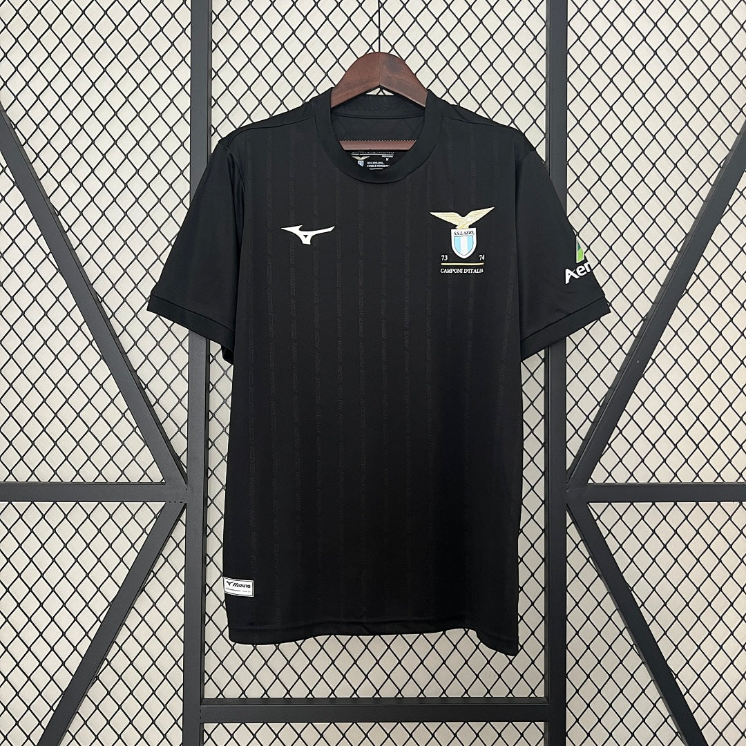 Camiseta Lazio Negra 50º Aniversario 2024/25 - frente
