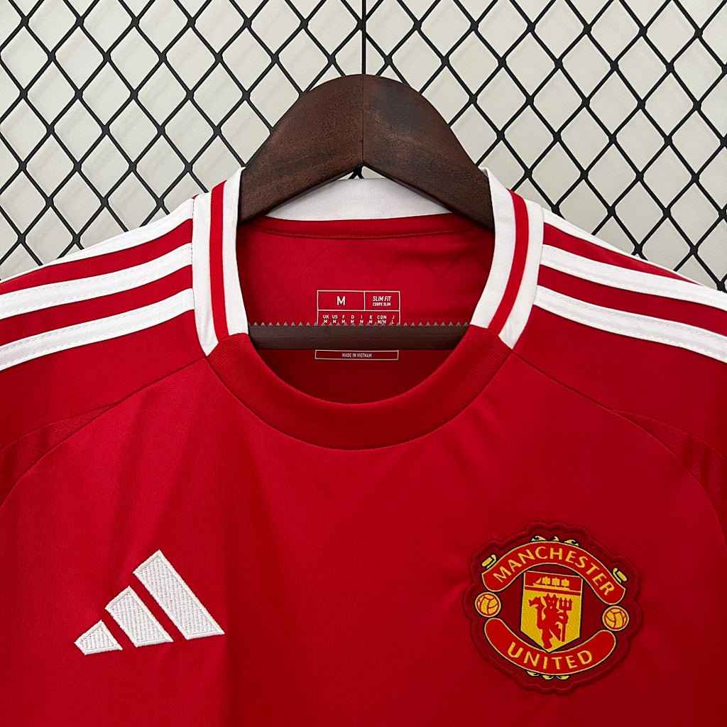 Camiseta Manchester United Local 2024/25 - espalda