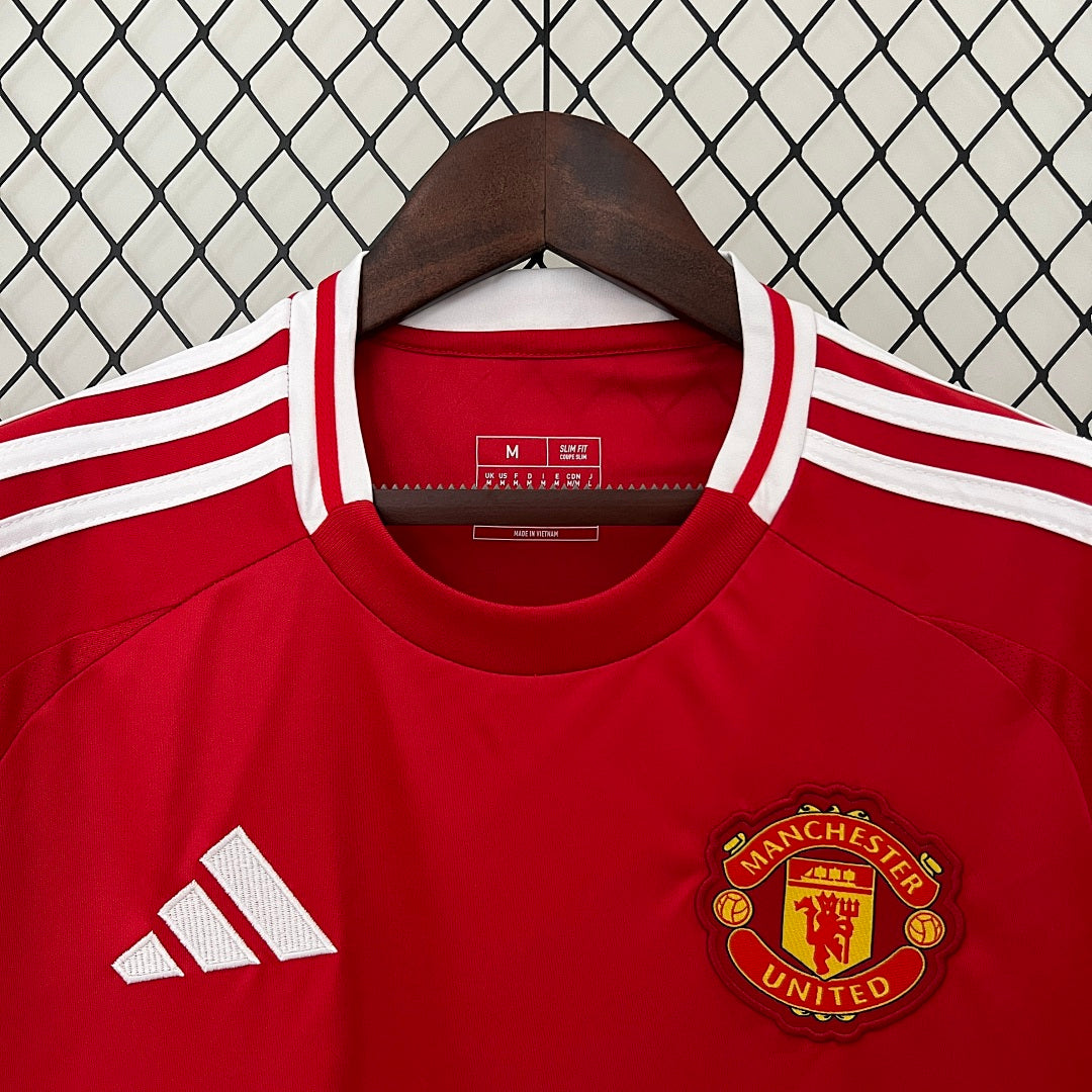 Camiseta Manchester United Local 2024/25 - espalda
