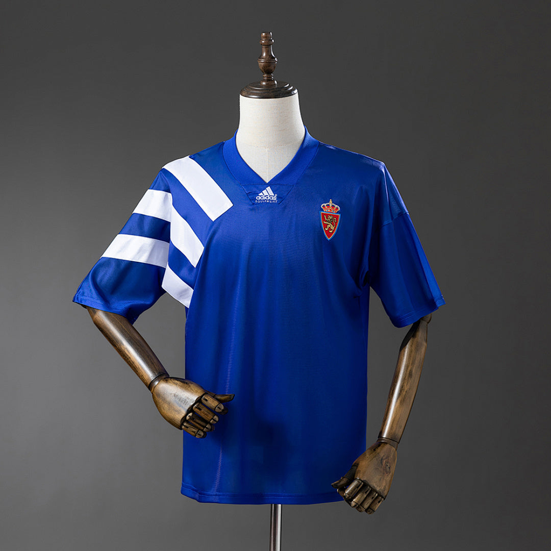 Camiseta Retro Real Zaragoza Visita 92/93 - frente