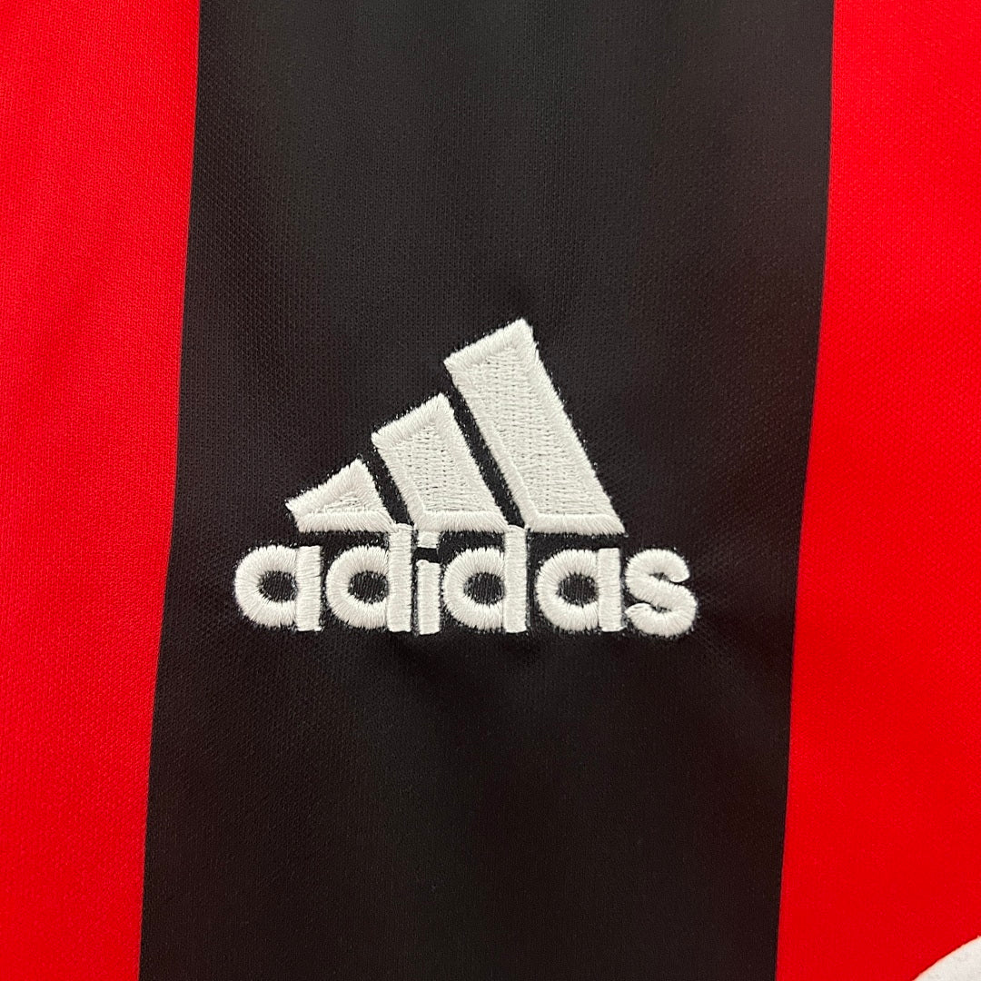 Camiseta Retro AC Milan Local 01/02 - espalda