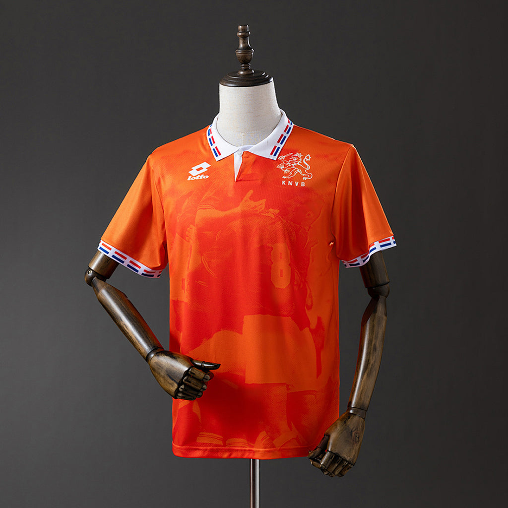 Camiseta Retro Países Bajos Local 1996 - frente