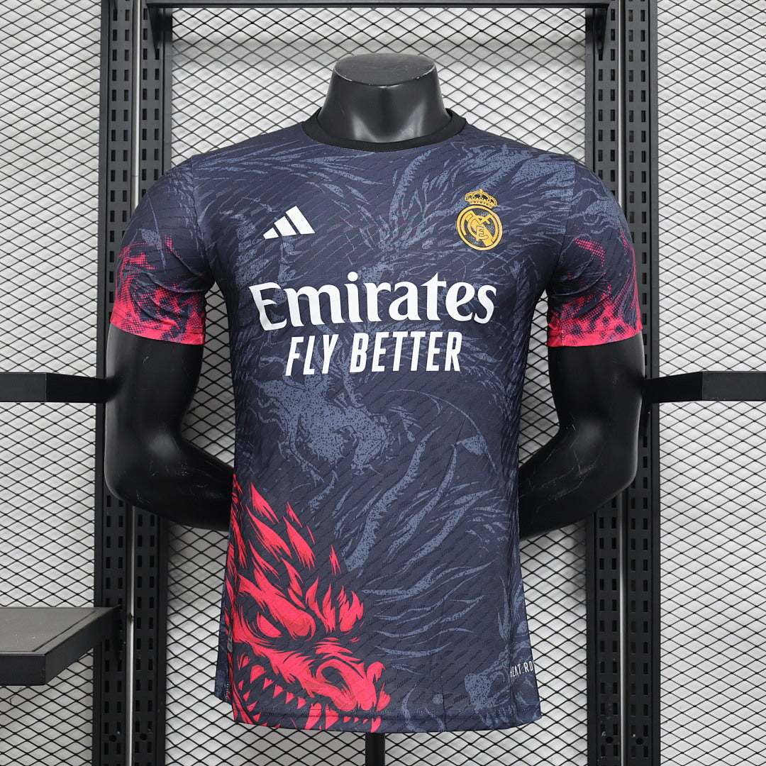 Camiseta Real Madrid Azul y Azul Marino Edición Especial 2024/25 Versión Jugador - frente