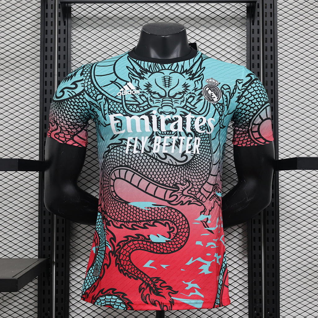 Camiseta Real Madrid Gris y Turquesa Edición Especial 2024/25 Versión Jugador - frente