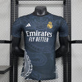 Camiseta Real Madrid Azul y Negra Edición Especial 2024/25 Versión Jugador - frente