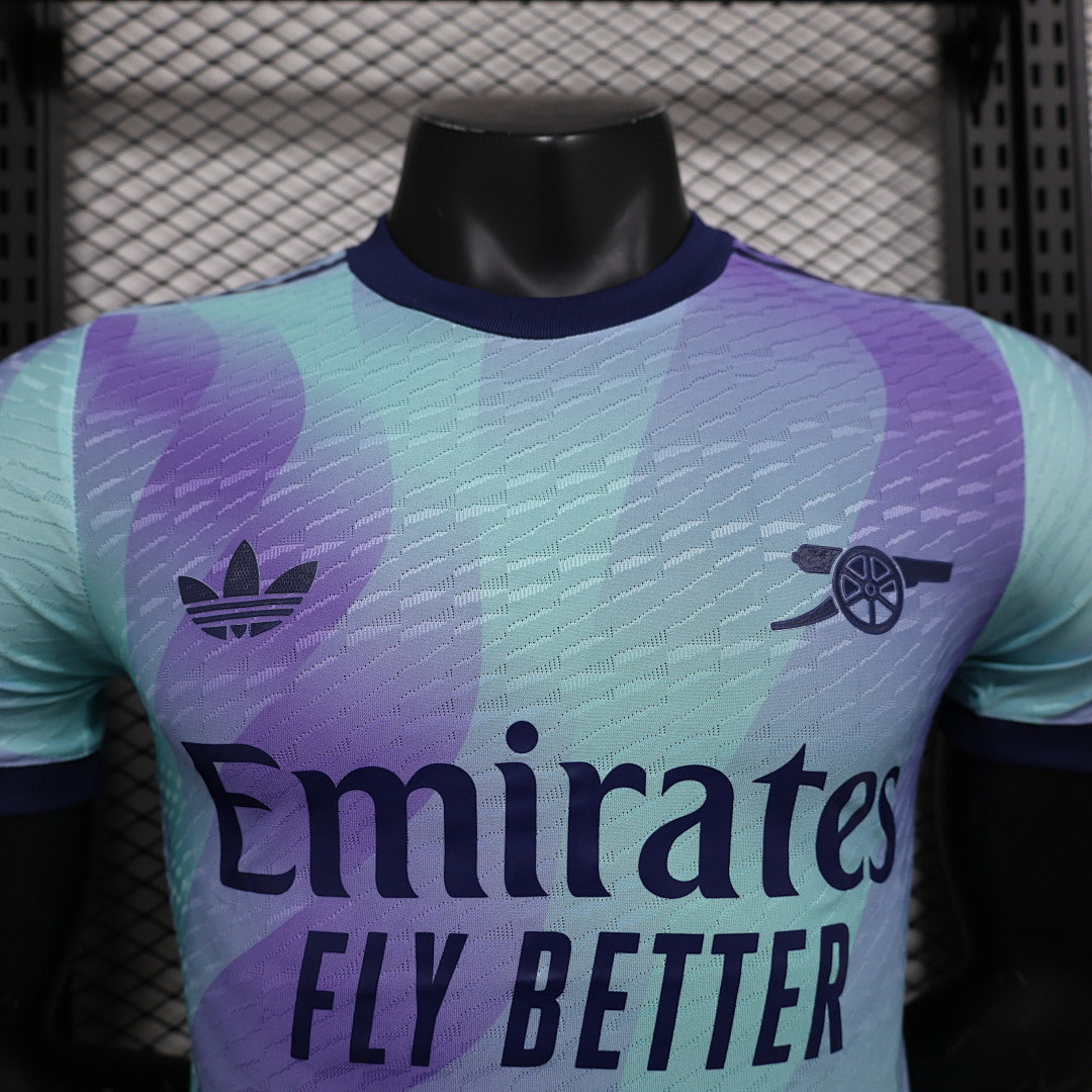 Camiseta Arsenal Tercera 2024/25 Versión Jugador - espalda