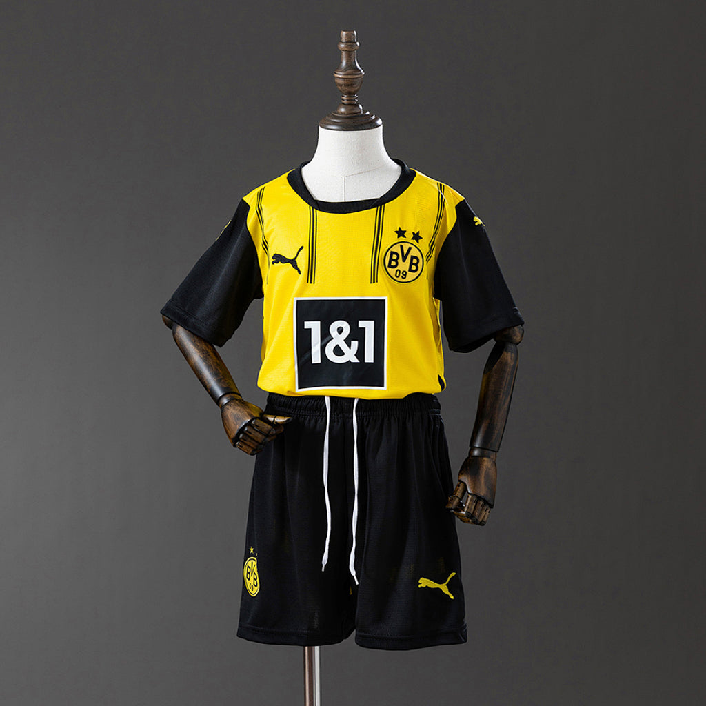 Conjunto Niños Borussia Dortmund Local 2024/25 - frente