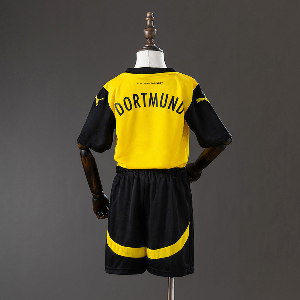 Conjunto Niños Borussia Dortmund Local 2024/25 - espalda