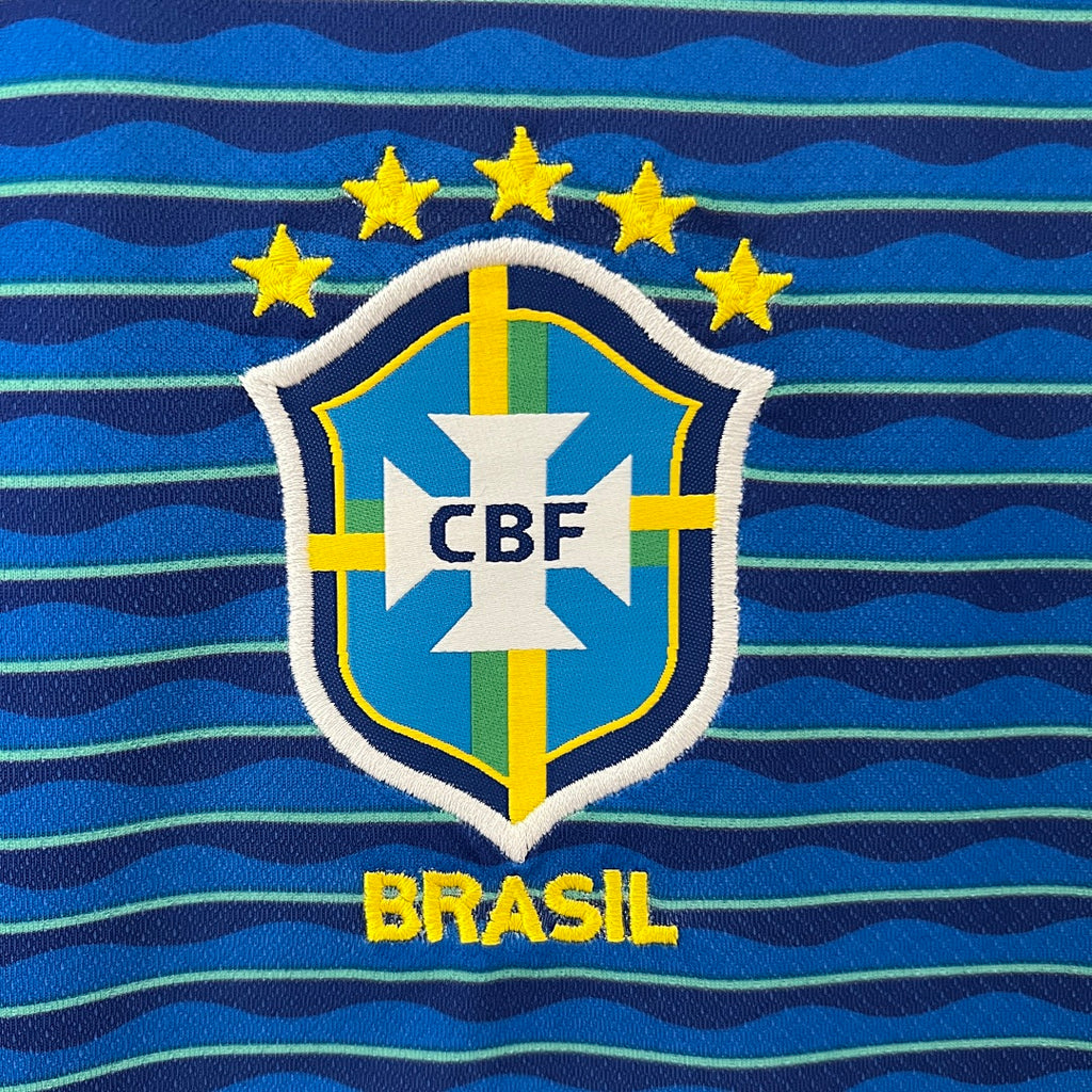 Camiseta Brasil Visita 2024 Mujer - espalda