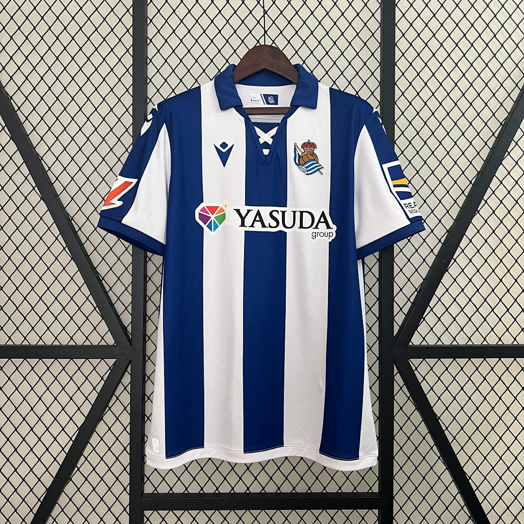 Camiseta Real Sociedad Local 2024/25 - frente