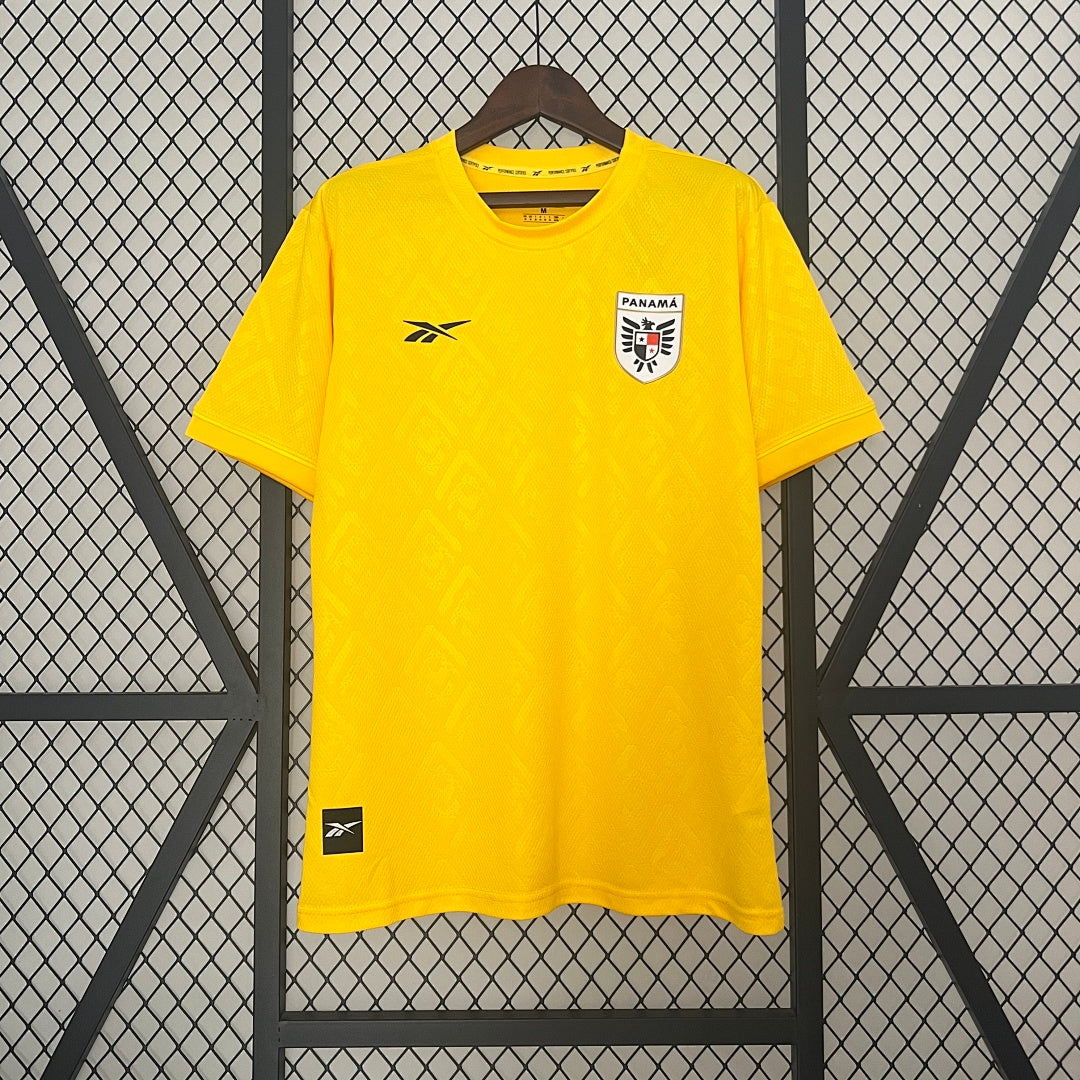 Camiseta Panamá Amarilla 2024 - frente