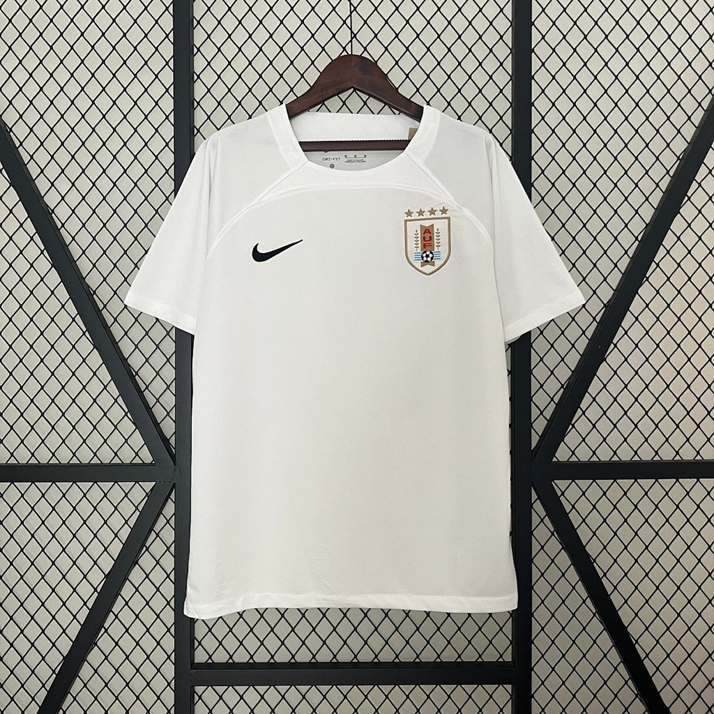 Camiseta Uruguay Blanca Edición Especial 2024 - frente