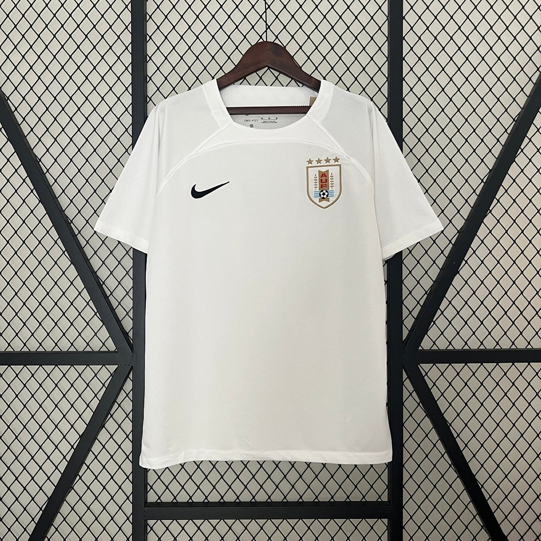 Camiseta Uruguay Blanca Edición Especial 2024 - frente