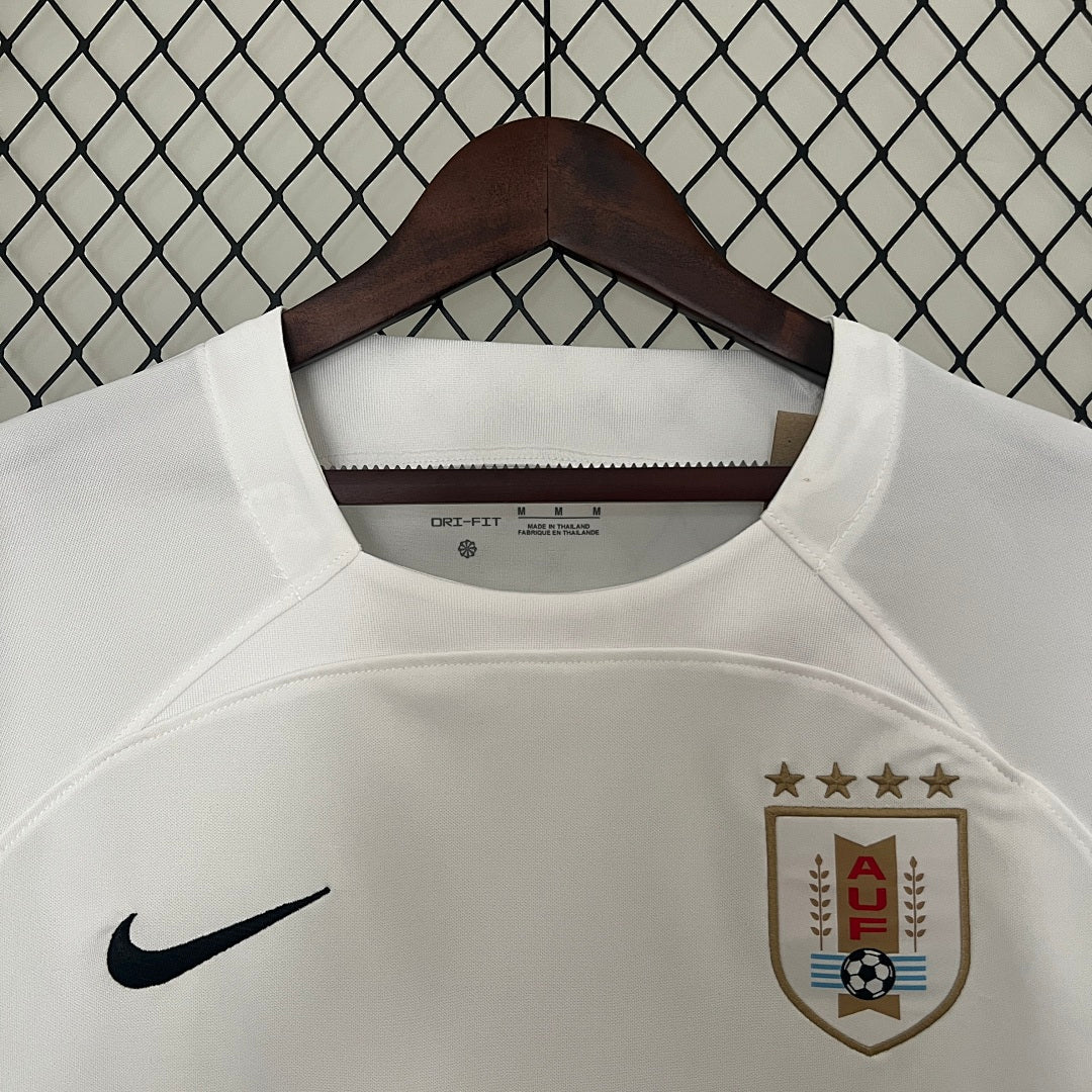 Camiseta Uruguay Blanca Edición Especial 2024 - espalda