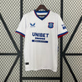 Camiseta Rangers Visita Gris Claro y Negra 2024/25 - frente