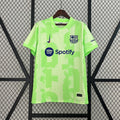 Camiseta FC Barcelona Tercera Verde y Gris 2024/25 - frente