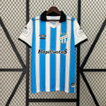 Camiseta Turkmenistán Local Blanca y Azul 2024/25 - frente