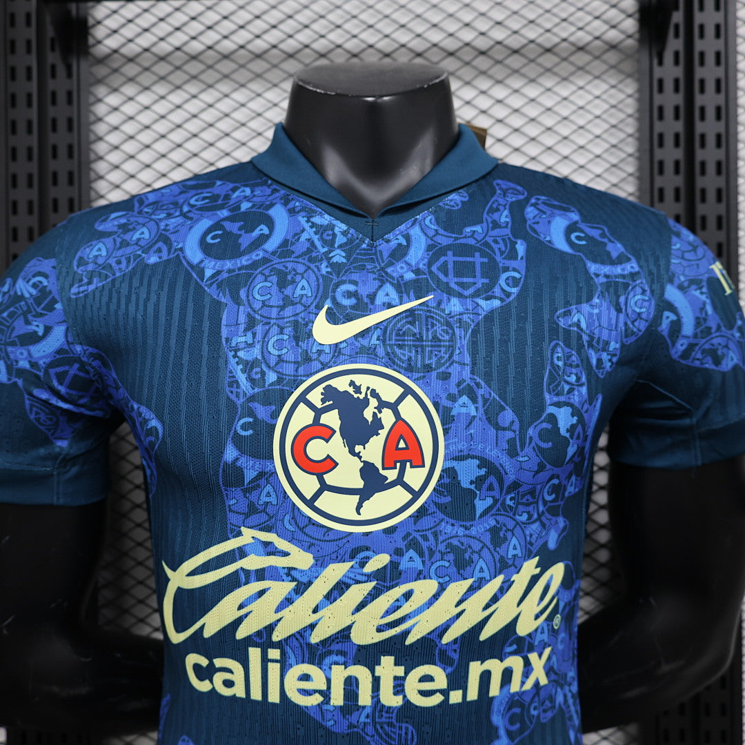 Camiseta Club América Visita 2024/25 Versión Jugador - espalda