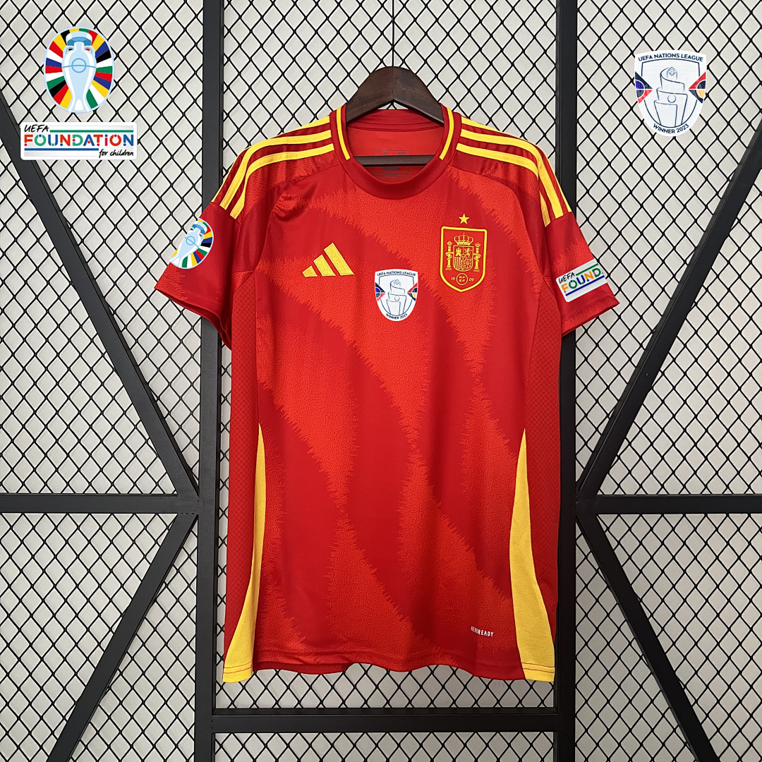 Camiseta España Local Roja 2024 - frente