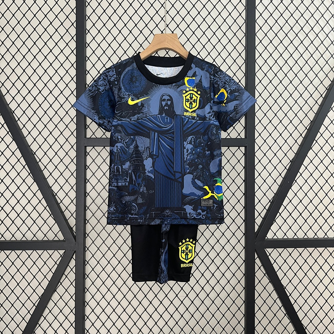 Conjunto Niños Brasil Negra Edición Especial 2024 - frente