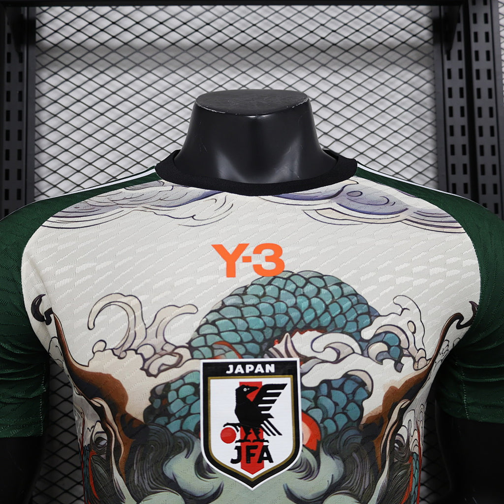 Camiseta Japón Burdeos y Negra Edición Especial 2024 Versión Jugador - espalda