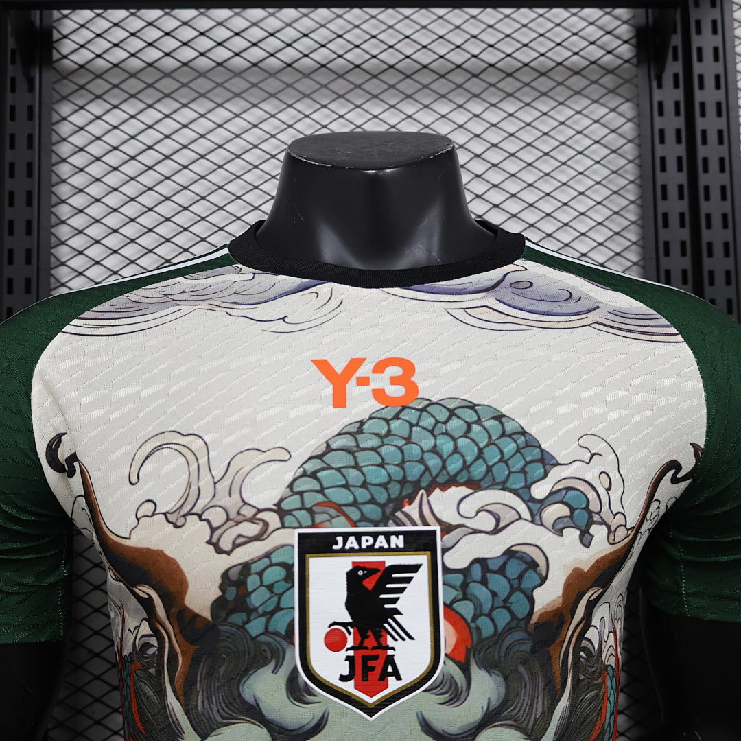 Camiseta Japón Burdeos y Negra Edición Especial 2024 Versión Jugador - espalda