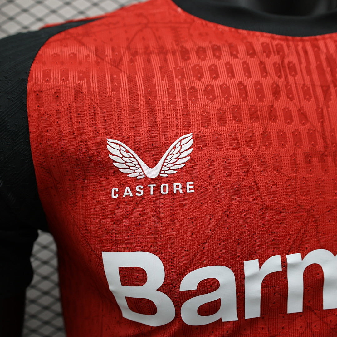 Camiseta Bayer Leverkusen Local 2024/25 Versión Jugador - espalda