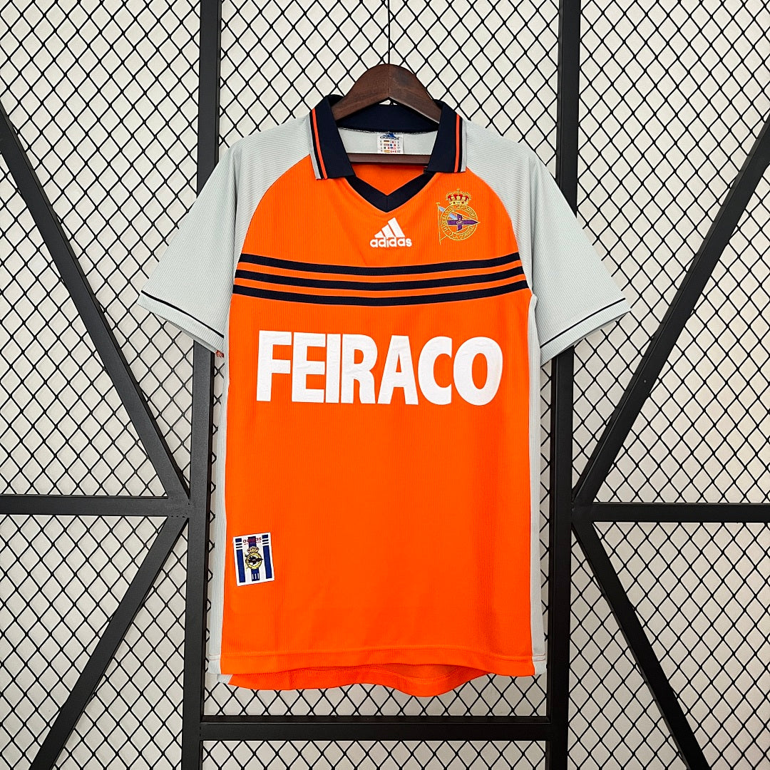 Camiseta Retro Deportivo La Coruña Tercera 98/99 - frente