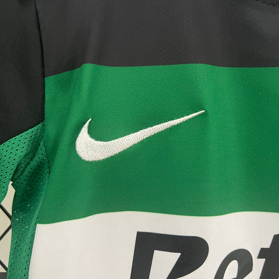 Conjunto Niños Sporting CP Local 2024/25 - espalda
