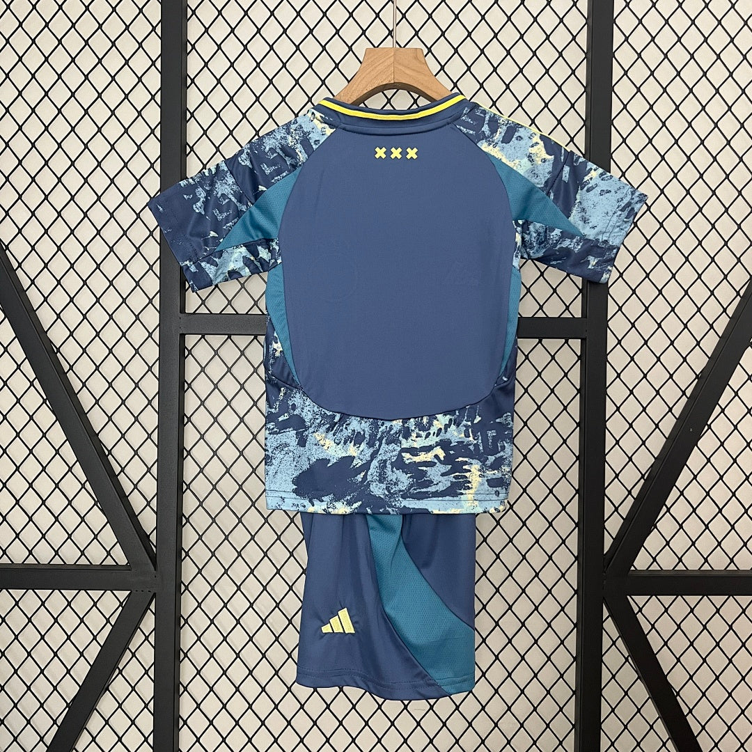 Conjunto Niños Ajax Visita 2024/25 - espalda