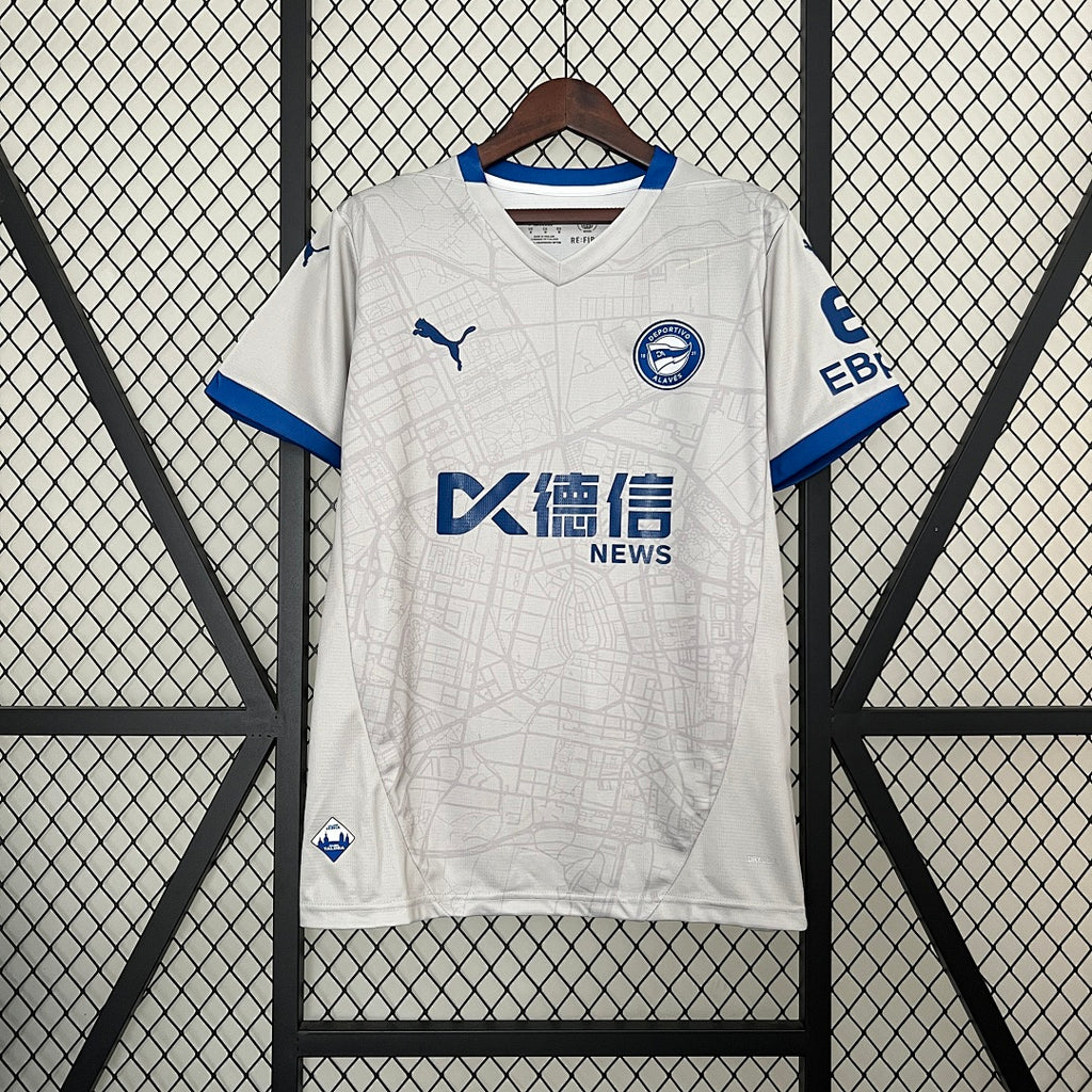 Camiseta Deportivo Alavés Visita 2024/25 - frente