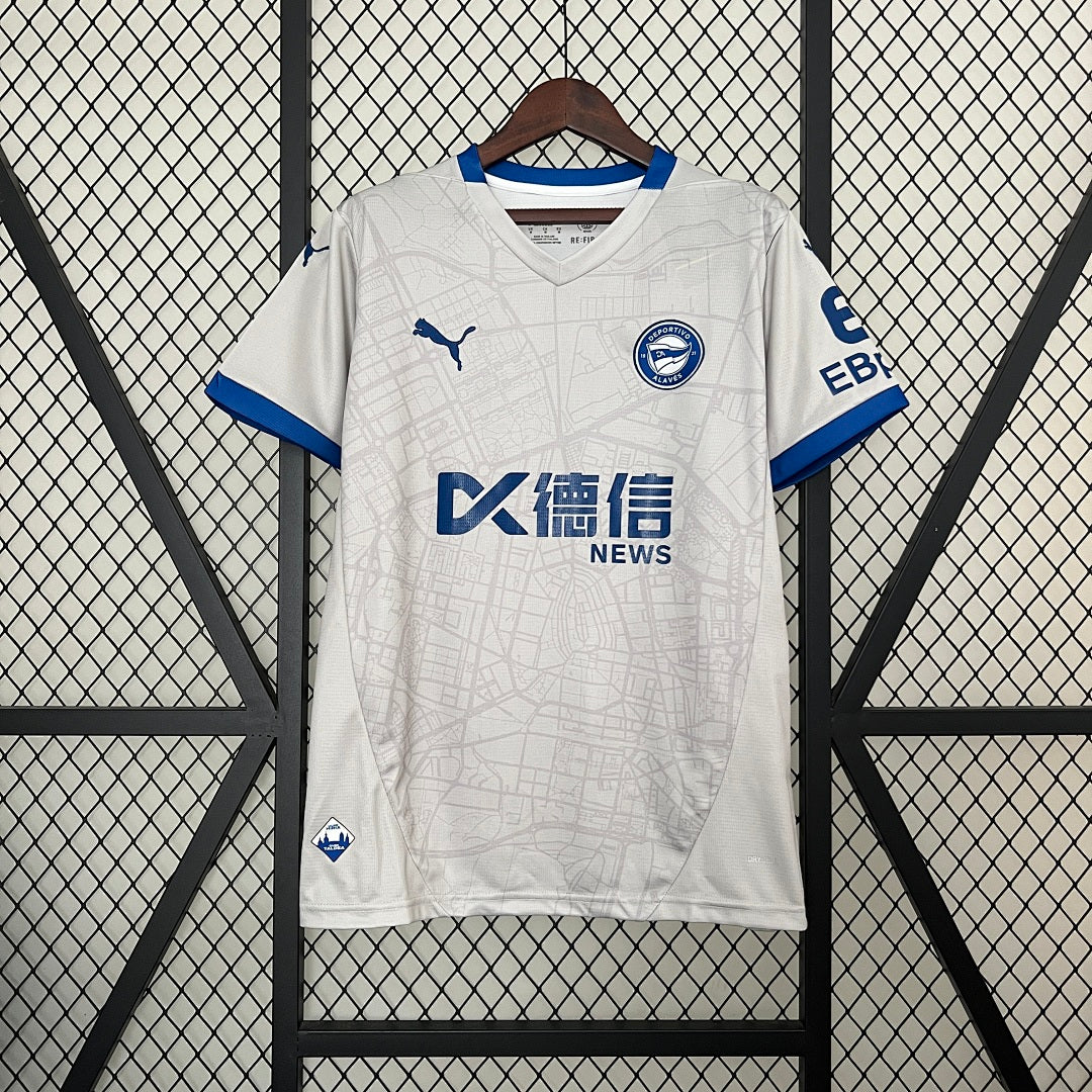 Camiseta Deportivo Alavés Visita 2024/25 - frente