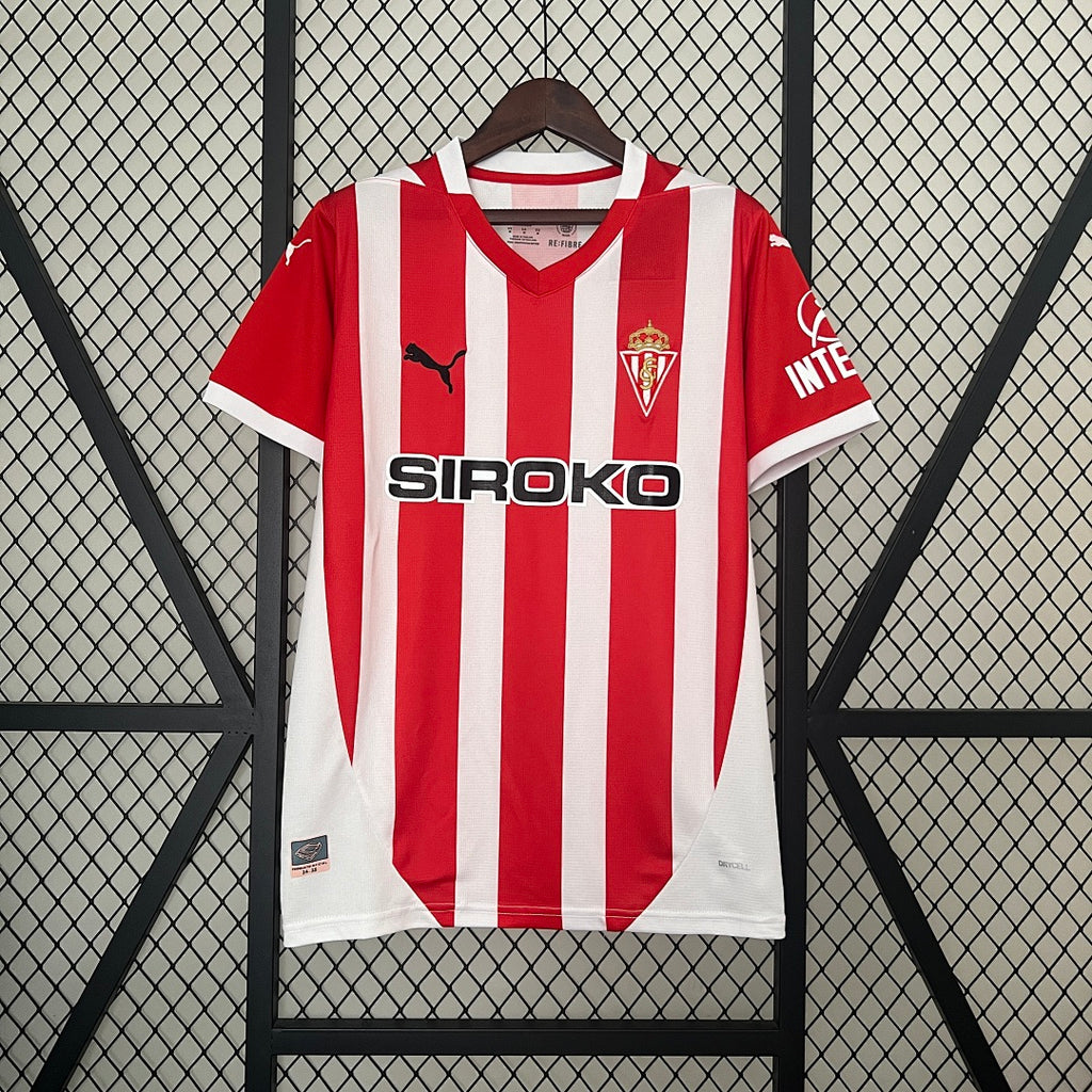 Camiseta Sporting de Gijón Local 2024/25 - frente